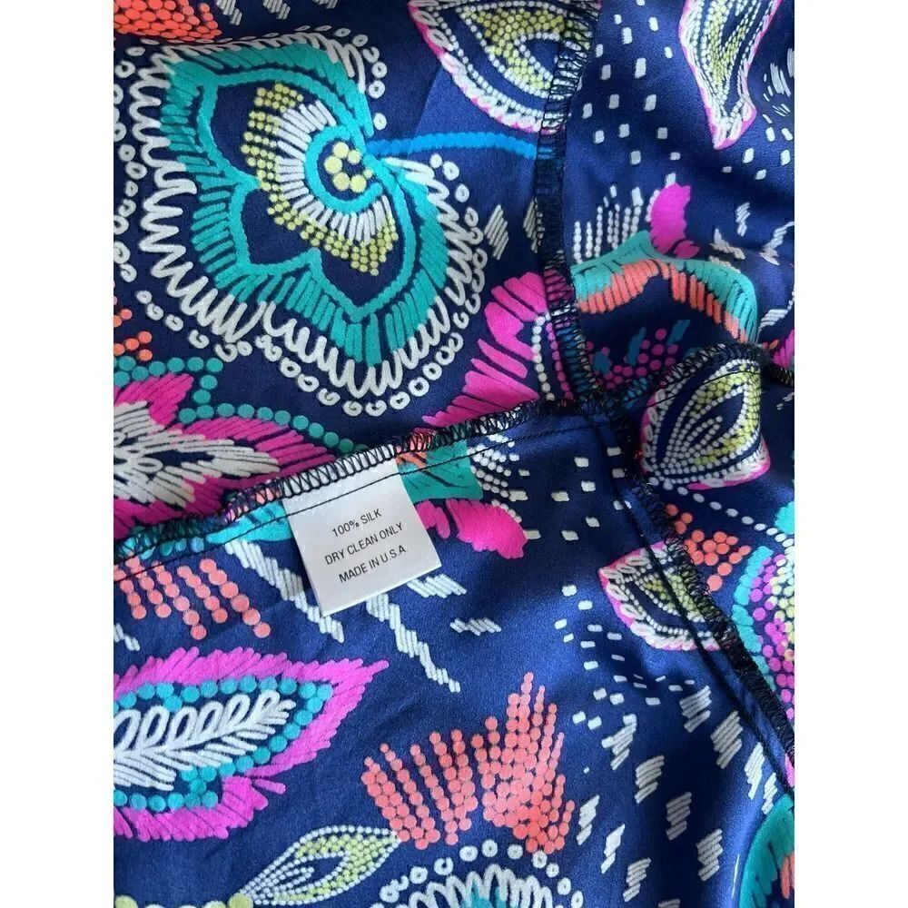 Alice Trixie 100% Silk Dress Size Small - Picture 8 of 8